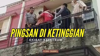 PETUGAS TELKOM KEDIRI TERSENGAT LISTRIK [upl. by Wendin]