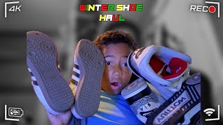 Winter shoe haul 👟🎄 [upl. by Yrrak]