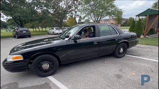 Perrysburg Police Division retires the 2009 Crown Victoria [upl. by Lilybel]