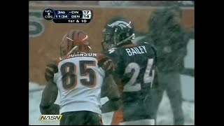 Chad Johnson vs Champ Bailey 2006  WR vs CB Matchup [upl. by Aanas]