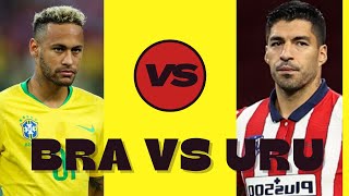 Bazil VS Uruguay FIFA World Cup qualification CONMEBOL Match score [upl. by Vandervelde]