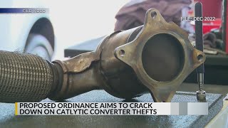 Albuquerque leaders to vote on catalytic converter theft prevention plan [upl. by Ahsaten]