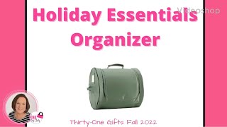 Holiday Essentials Organizer  ThirtyOne Gifts Holiday 2022  Independent Director Amy Pinkston [upl. by Other]