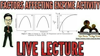 Factors affecting enzyme activity l enzymes for NEET AIIMS and JIPMER [upl. by Annora]