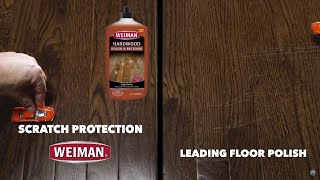 Weiman Hardwood Floor Polish Fades and Prevents Scratches [upl. by Yuji666]