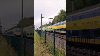 Groene trein VIRM 9556 NS  graffiti  Flirt 3  train vlak züge поезда [upl. by Htebesile]