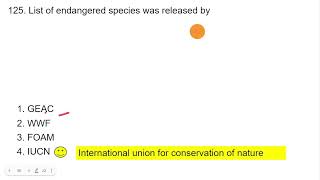 Biodiversity and conservation  Full form of IUCN  International union for conservation of nature [upl. by Ark312]