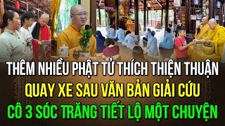 Nhiều người là Phật tử sư Thích Thiện Thuận quay xe sau văn bản giải cứu các bé trong TV Minh Đạo [upl. by Lednor]