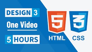 Arabic HTML And CSS Design 3 In 2022 in One Video [upl. by Corie397]