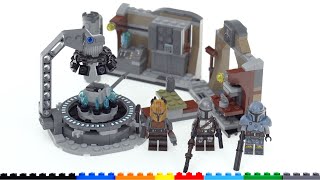 LEGO The Armorers Mandalorian Forge 75319 review Pretty good figures amp decent display scene [upl. by Tunnell]