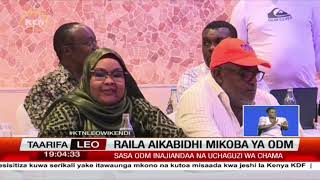 Raila Odinga amkabidhi Gavana Nyong’o kaimu mwenyekiti wa ODM [upl. by Desimone393]