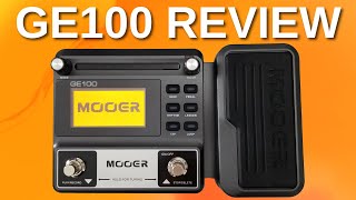 Multi Effect Pedal Under 100  Mooer GE100 Review [upl. by Trescha]