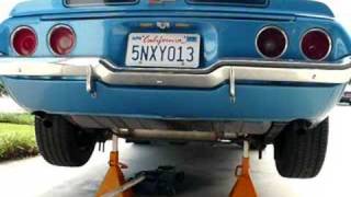 Pypes Exhaust 25quot Race Pro crossflow muffler sound [upl. by Goldin]