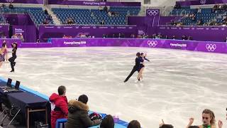 Pyeongchang ice dance practice [upl. by Ttelrats606]