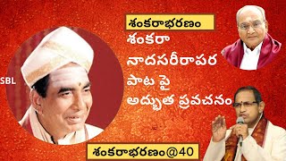 Sankarabharanam Movie Speech by Chaganti  Sankarabharanam40 years [upl. by Pelag]