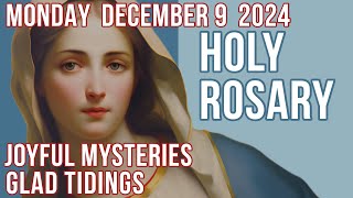 TODAYS HOLY ROSARY for MONDAY  Theme GLAD TIDINGS [upl. by Yesnil]