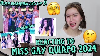 REACTING TO MISS GAY QUIAPO 2024 CANDIDATES OKRAAAY JanaLarman [upl. by Trudie368]