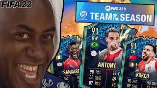 using a TOTS EREDIVISIE TEAM in FUT CHAMPS TOTS ANTONY TOTS SANGARE and more [upl. by Hutton]