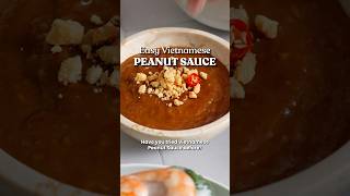 EASY Vietnamese Peanut Sauce 😍 Authentic recipe [upl. by Clarise]