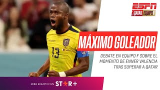 ENNER VALENCIA MÁXIMO GOLEADOR DE ECUADOR EN MUNDIALES ¿llega al próximo partido [upl. by Ateloiv]