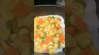 legumes sauté en Air fryer [upl. by Dorotea]