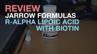 REVIEW Jarrow Formulas RAlpha Lipoic Acid with Biotin Review [upl. by Atener601]