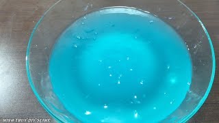 WATER SLIME  DIY Jelly Slime Like Jiggly Slime  How to make Slime without Glue [upl. by Kelsey]