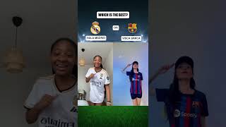 HALA MADRID Vs VISCA BARÇA shorts dance music halamadrid viscabarça laliga [upl. by Ettennahs]