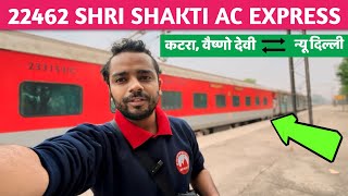 22462 SHRI SHAKTI EXPRESS SHMATA VD KATRA SVDK To NEW DELHI NDLS [upl. by Stilla]