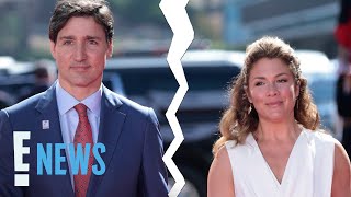 Canadian Prime Minister Justin Trudeau Separating From Wife Sophie  E News [upl. by Yeliah42]