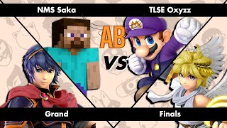 Aubracket Grand Finale Saka Steve Marth Vs Oxyzz Cloud Mario Megaman [upl. by Wincer]