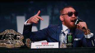 Conor McGregor MAD Press Conference After Being KNOCKED OUT By Floyd Mayweather In 10 Rounds VIDEO [upl. by Asira]