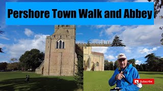 Pershore town Walk and Abbey [upl. by Collie]