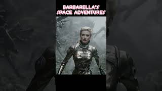 Jane Fonda starring Barbarella in Journey to the Forbidden Planet Trailer 1950s Super Panavision 70 [upl. by Leotie737]