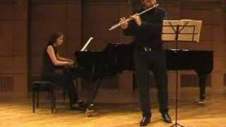 PHindemith  Flute Sonata 1 part DVarelas [upl. by Boylston]