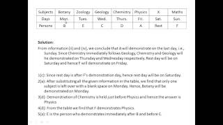 Analytical Reasoning  questions and answers [upl. by Laeynad454]