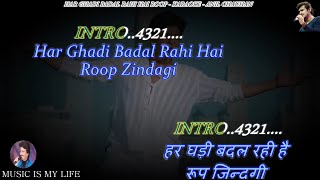 Kal Ho Na Ho Karaoke With Scrolling Lyrics Eng amp हिंदी [upl. by Dotty]