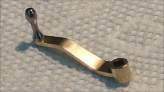 Start to Finish Fabrication of a Miniature Crank Arm Take a Look [upl. by Lissner]