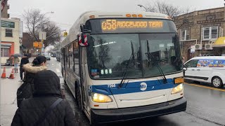 MTA New York City Bus 2015 New Flyer quotXcelsiorquot XD40 7268 On The Q58  108 St amp Martense Av [upl. by Bottali]