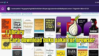 Cara buka zlibrary pakai Tor Browser [upl. by Hellman]