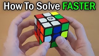 How to Solve the Rubiks Cube FASTER with the Beginner Method [upl. by Jakoba]