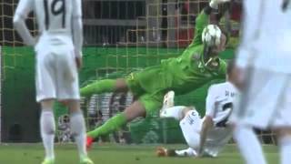 Roman Weidenfeller Amazing Di Maria Penalty Save  Borussia Dortmund vs Real Madrid HD [upl. by Ebag]