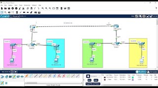 InterVLAN Routing On A Stick ROAS  Cisco Packet Tracer [upl. by Tigram]