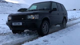 Range Rover P38 in the snow [upl. by Asserac]