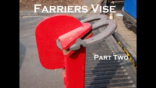 Making a Farriers vise Part two [upl. by Tamer]