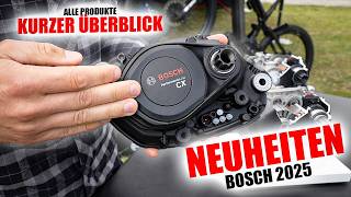 BOSCH E BIKE Motor amp alle Neuheiten in 3 Minuten [upl. by Grae]