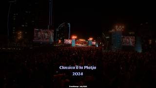 2024 Classica a la Platja by night Barcelona Freddie Mercury barcelonaspain [upl. by Nastassia]