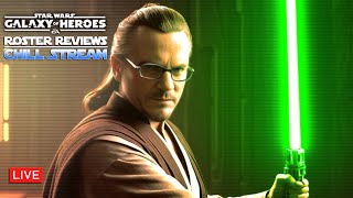 SWGOH LIVE Roster Review Chill Stream with your Star Wars Dad [upl. by Eeliab832]