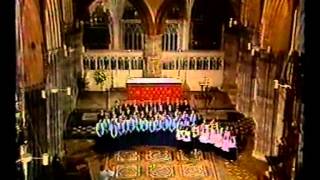 Woodroffe School Madrigal Group 1982 Exeter Cathedral Christmas [upl. by Beverlee]