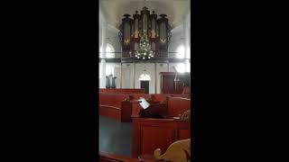 Janny De Vries  JS Bach  Passacaglia c moll BWV 582  Hervormde Kerk Farmsum [upl. by Estrellita]